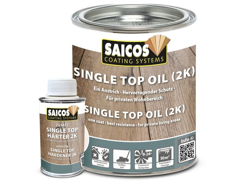 Saicos Single Top olej 2K, 4608-4688