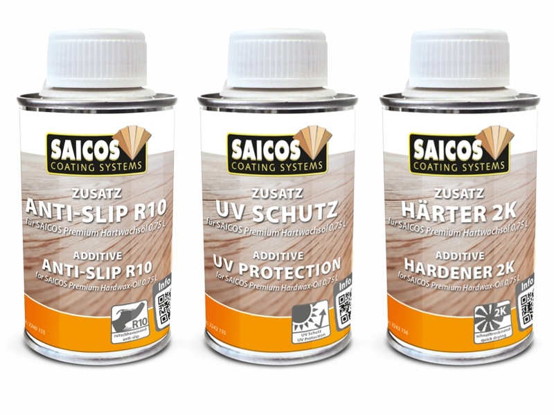 Přísady pro Saicos tvrdý voskový olej Premium