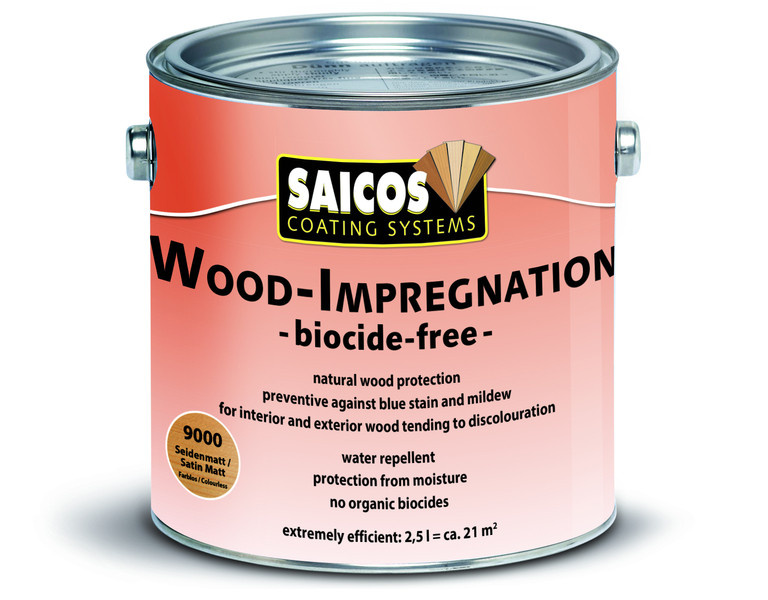 Saicos impregnace na dřevo bez biocidů