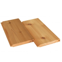 Western Red Cedar - cladding profiles and timber