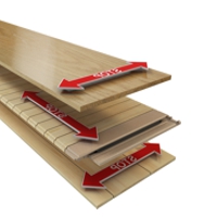 Barlinek dřevěné třívrstvé podlahy
