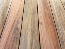 Teak decking