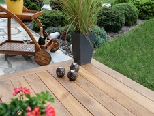 Teak decking