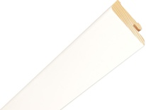 Cubica white 16x40 mm, wooden skirting Pedross