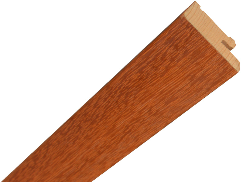 Cubica merbau 16x40 mm, wooden skirting Pedross