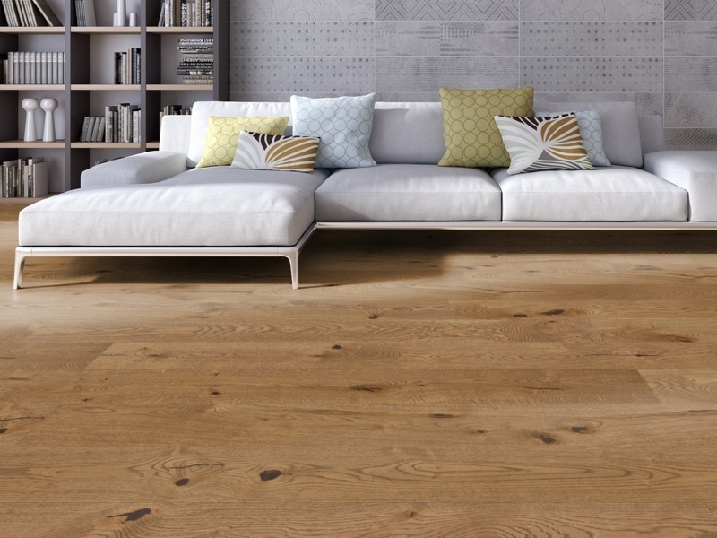 Oak Mandel Rustic Colourful Weitzer Parkett