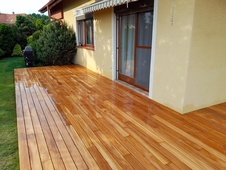 Teak decking