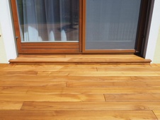 Teak decking