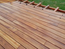 Teak decking