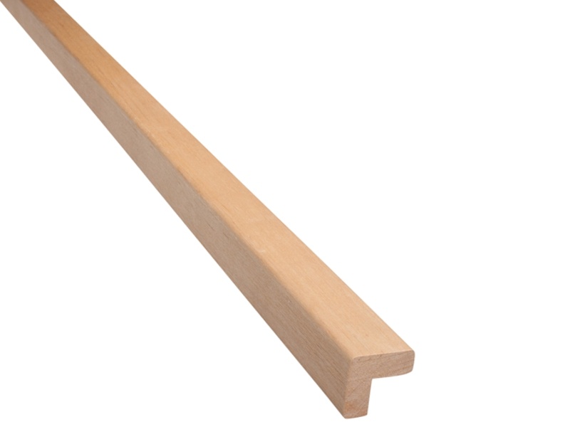 Alder edge molding 24x24 mm sauna profiles