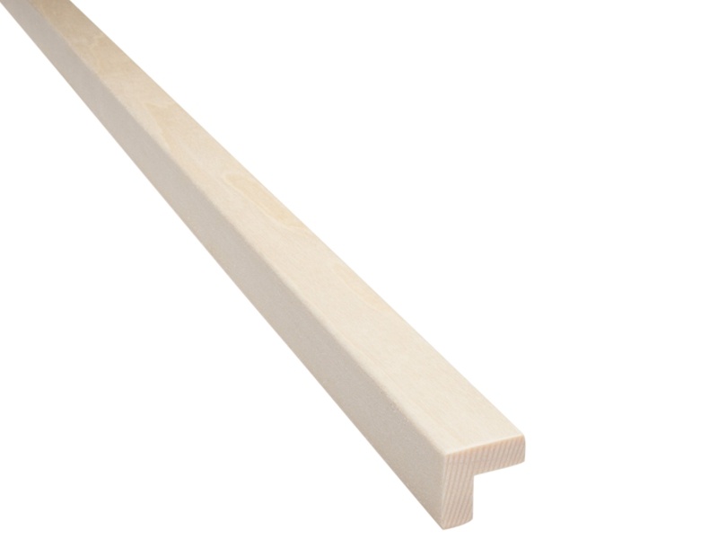 Aspen edge molding 24x24 mm sauna profiles