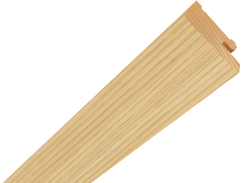 Cubica ash 16x40 mm, wooden skirting Pedross