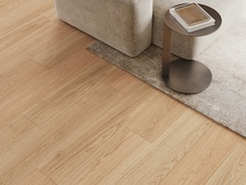 Oak Cream, vinyl flooring Barlinek Next Step with integrated underlay