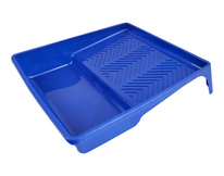 Bath tray for rollers and brushes