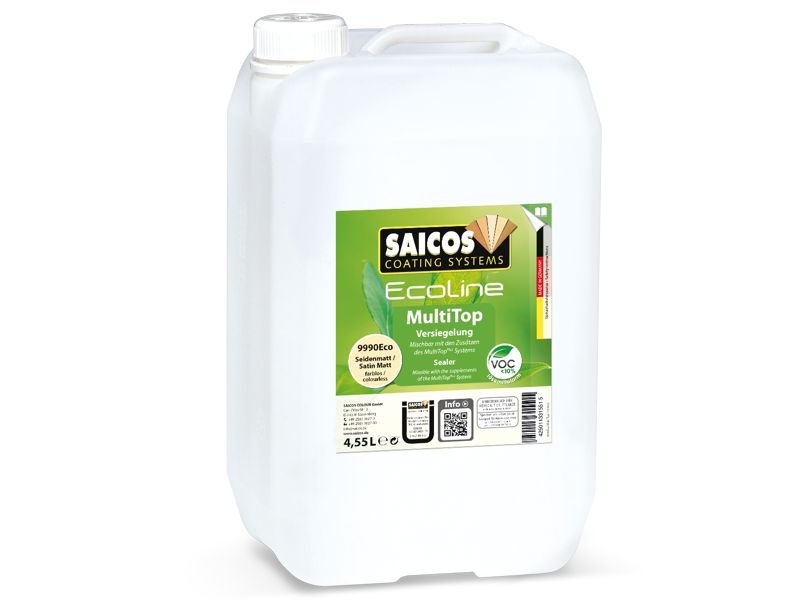 Saicos ecoline Multitop - vrchní lak na podlahy 4,55 litru
