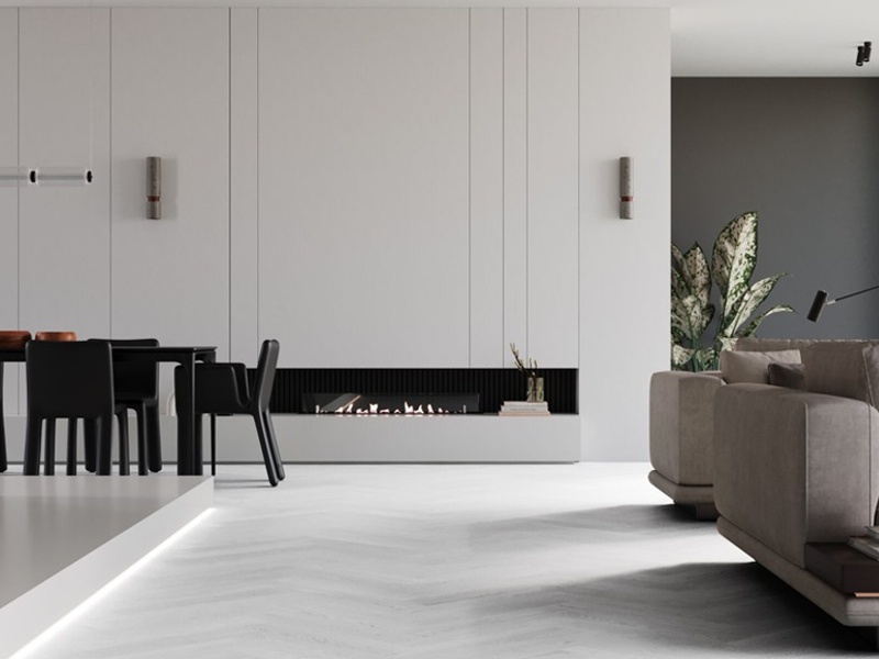 Oak Diamond, vinyl flooring Next Step 34 Herringbone