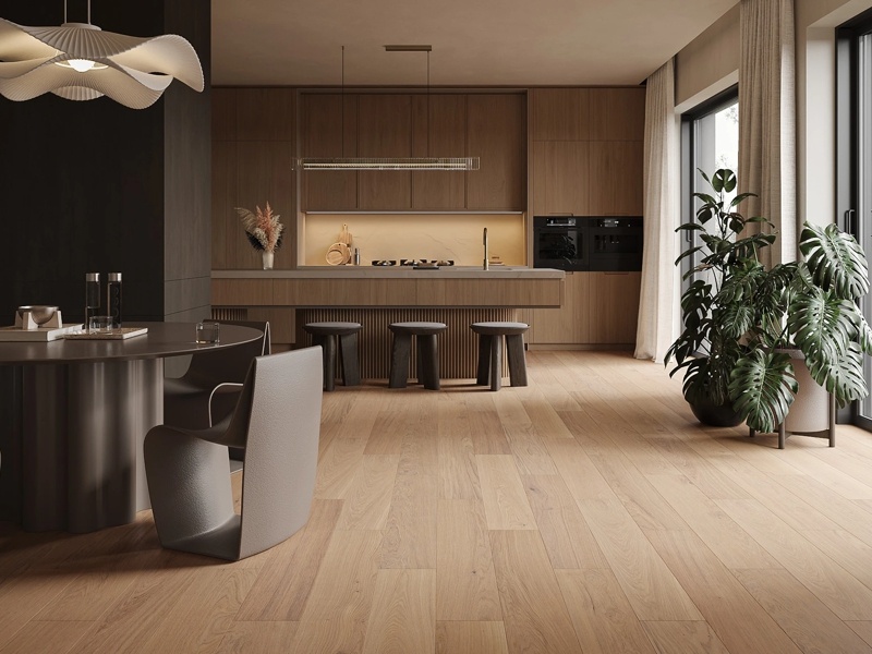 Dub Evana Esthetic, hybridní podlahy Barlinek Smart Wood