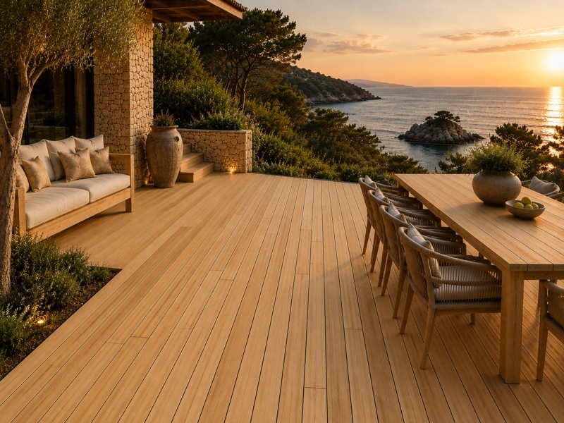 Fiberon Novus, Golden Cedar - kompozitní terasy