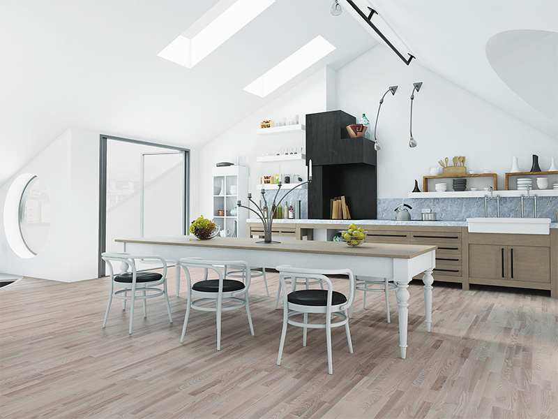 Ash Platinium Molti, Barlinek wooden flooring