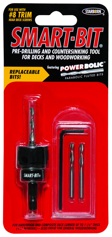 Smart outlet bit countersink