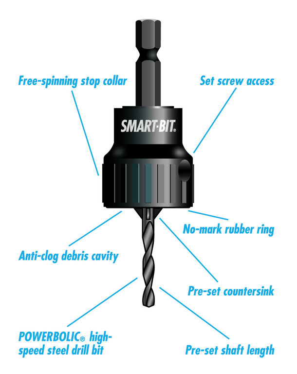 Smart bit sale countersink