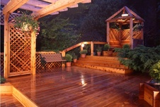 Western Red Cedar decking 