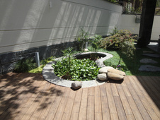 Thermowood decking