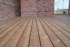 Thermowood decking