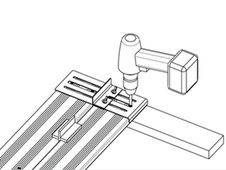 Cobra liner - drilling template