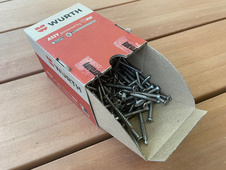 Wurth stainless steel A2, screws Assy Plus 4