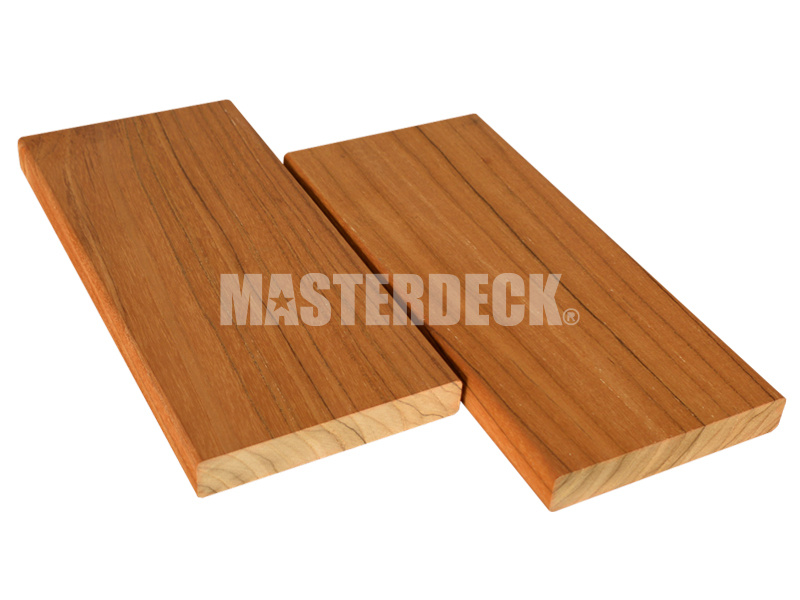 Teak wooden decking