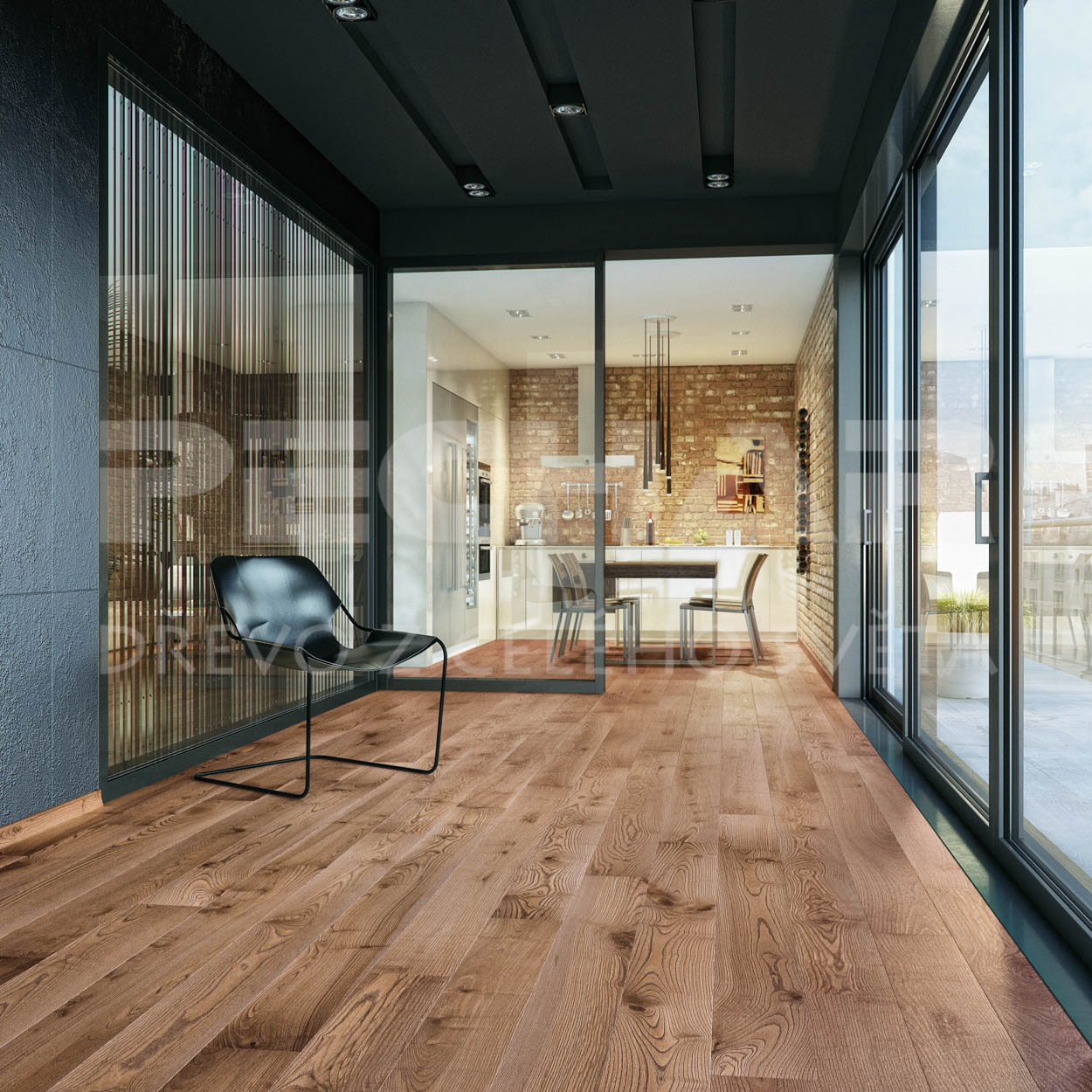 Ash Hazelnut Grande Barlinek wooden flooring 