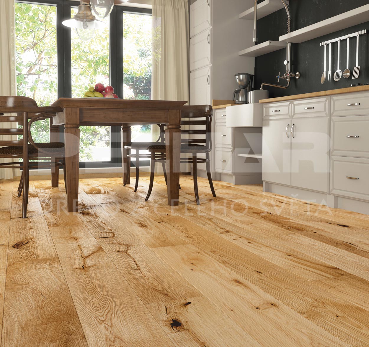 Oak Intense Barlinek wooden flooring