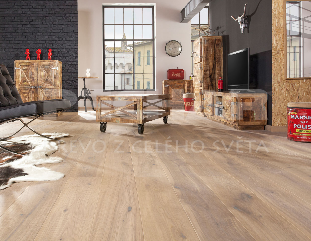 Oak Sense Barlinek wooden flooring